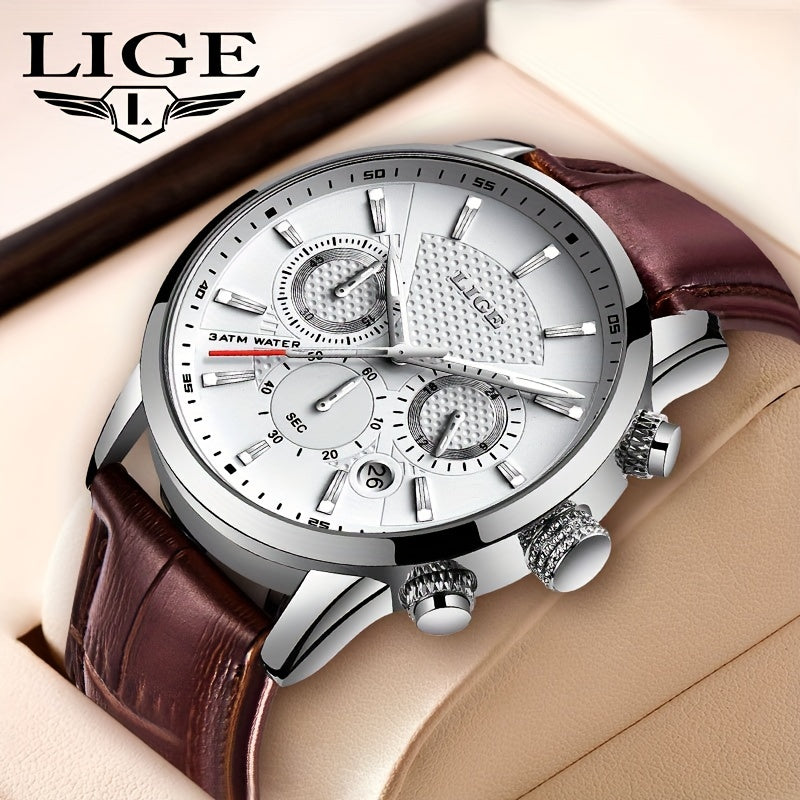 Luxuriöse Quarz-Business-Uhr