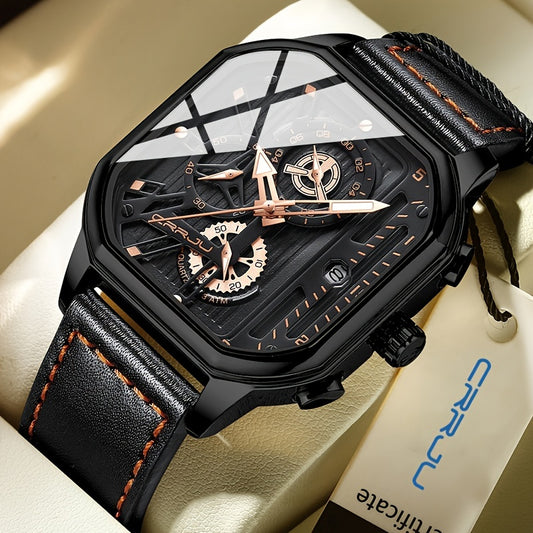 CRRJU Chronograph Sportuhr