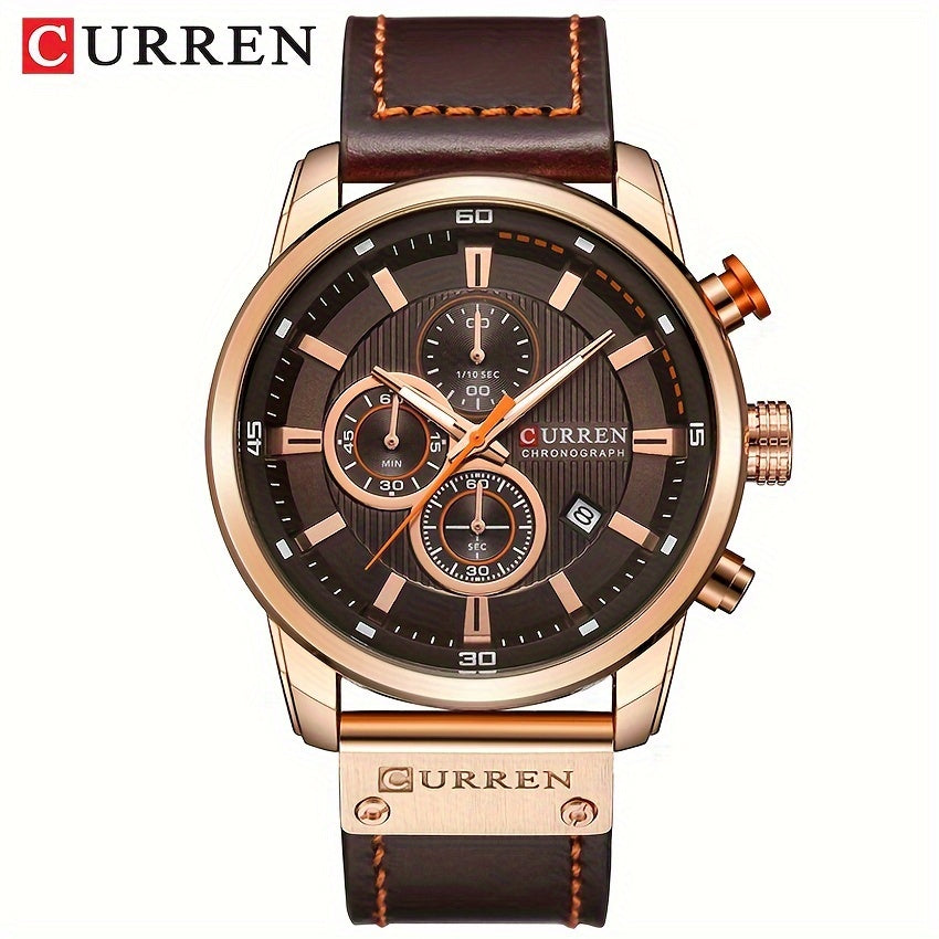 CURREN Sport-Lederuhr