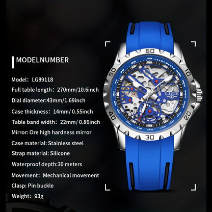 LIGE Automatische mechanische Uhr