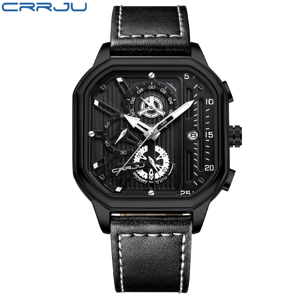 CRRJU Chronograph Sport Watch
