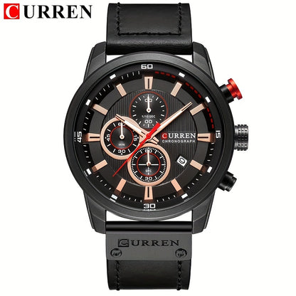 CURREN Sport-Lederuhr
