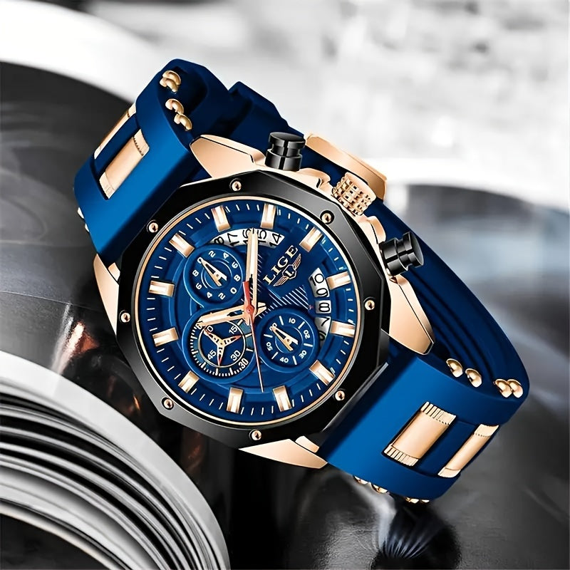 LIGE Chronograph Sportuhr