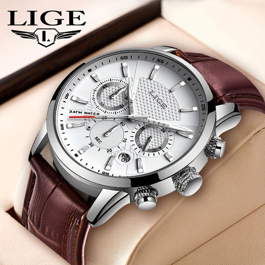 Luxuriöse Quarz-Business-Uhr
