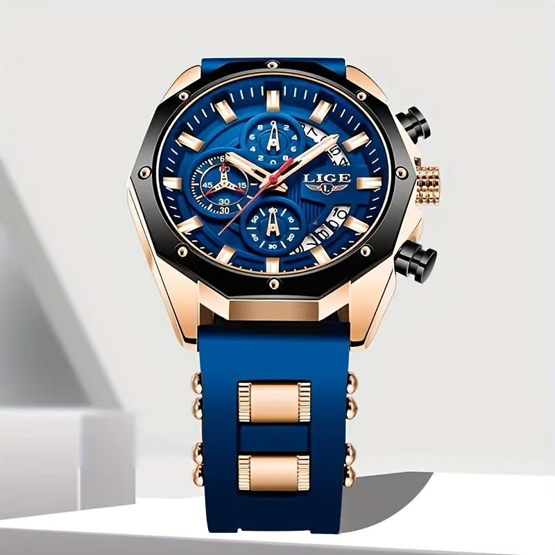LIGE Chronograph Sportuhr