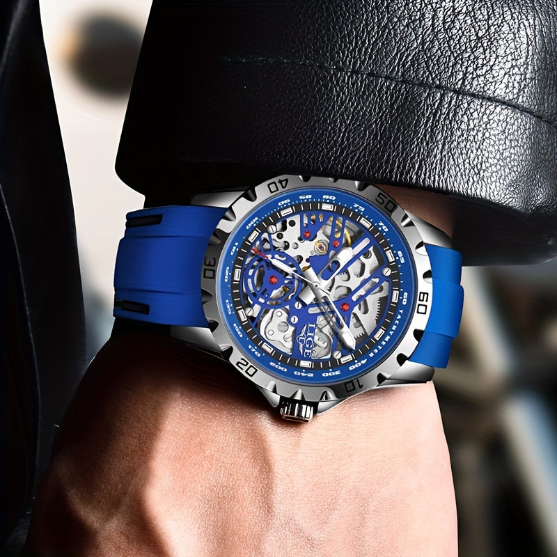 LIGE Automatische mechanische Uhr