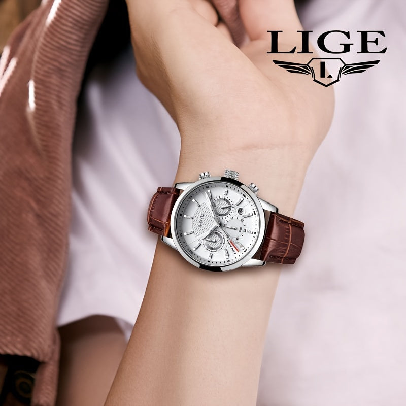 Luxuriöse Quarz-Business-Uhr