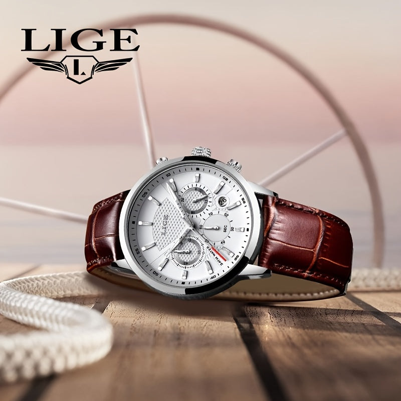 Luxuriöse Quarz-Business-Uhr