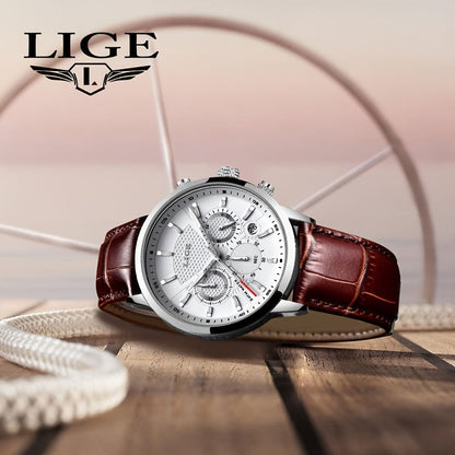 Luxuriöse Quarz-Business-Uhr