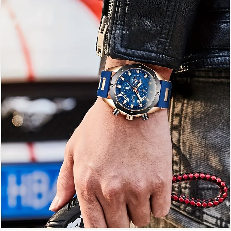 LIGE Chronograph Sportuhr