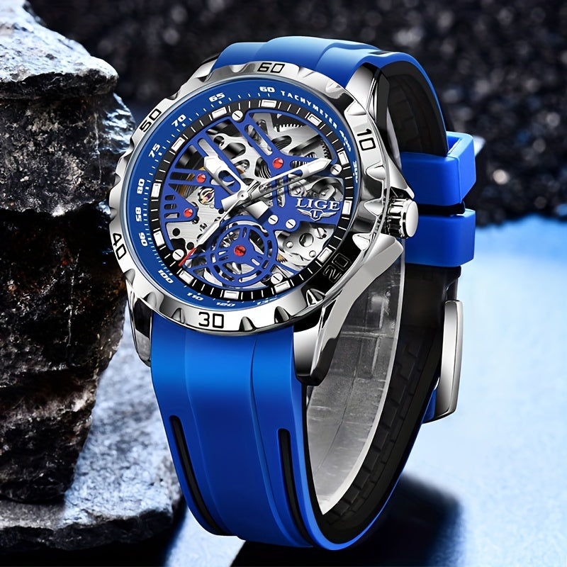 LIGE Automatische mechanische Uhr