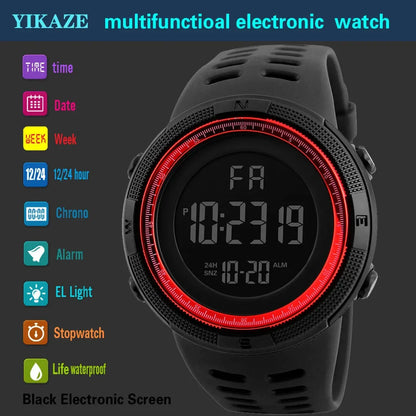 Militärische Sport-Digitaluhr