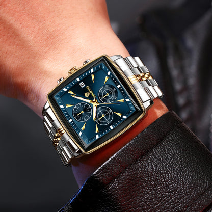 Binbond – Luxuriöse quadratische Uhr