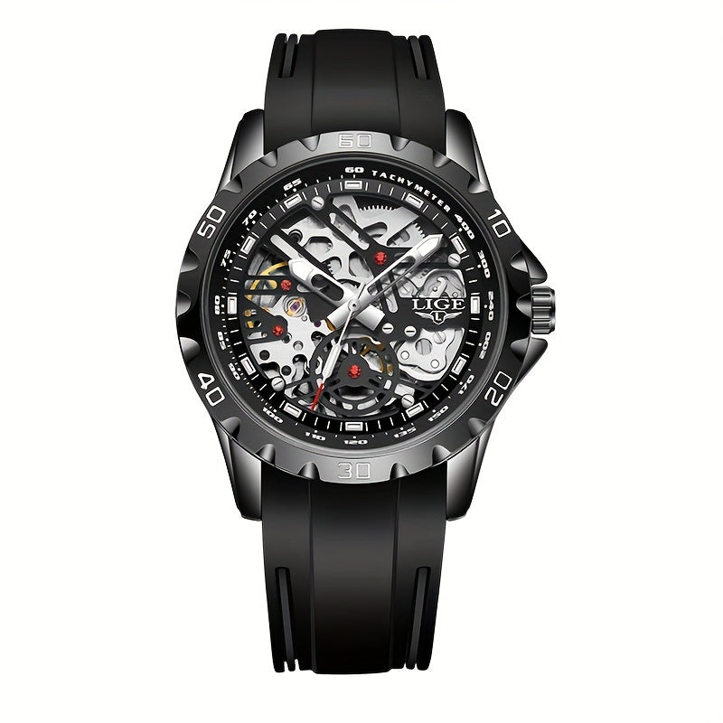 LIGE Automatische mechanische Uhr