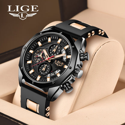 LIGE Chronograph Sportuhr