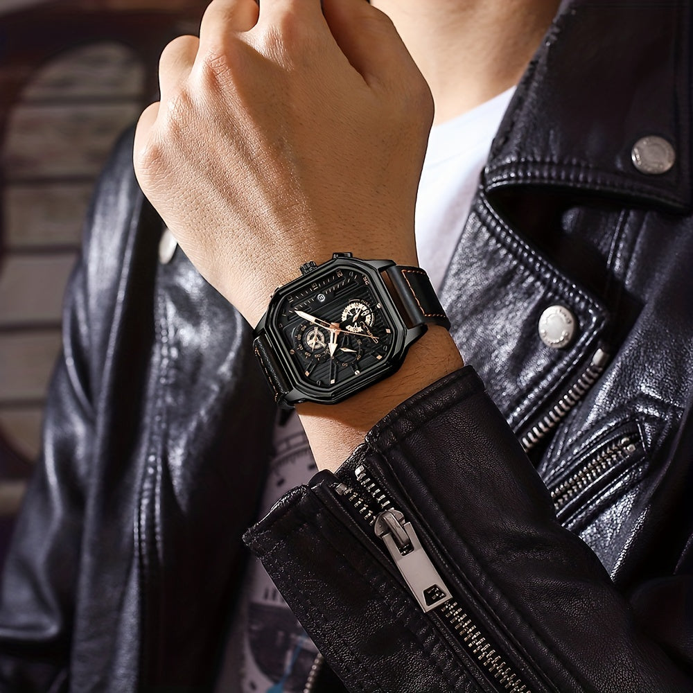 CRRJU Chronograph Sport Watch