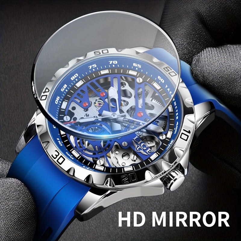 LIGE Automatische mechanische Uhr