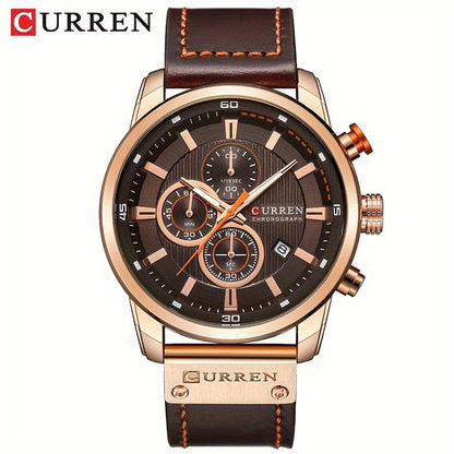 CURREN Sport-Lederuhr