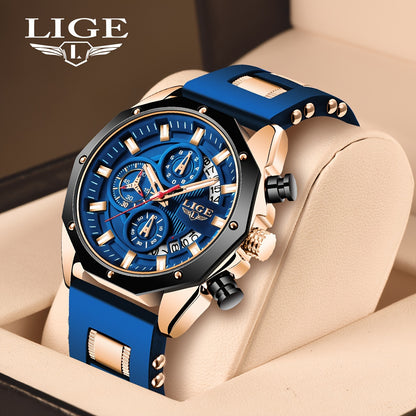 LIGE Chronograph Sportuhr